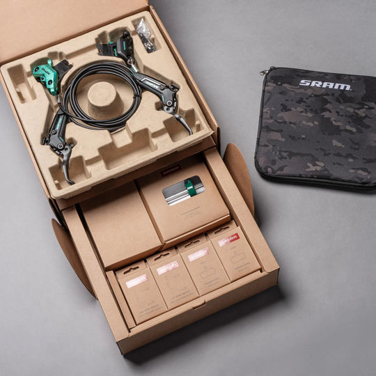 Sram MOTIVE Ultimate Brakeset TEAL SPLATTER LTD EDITION
