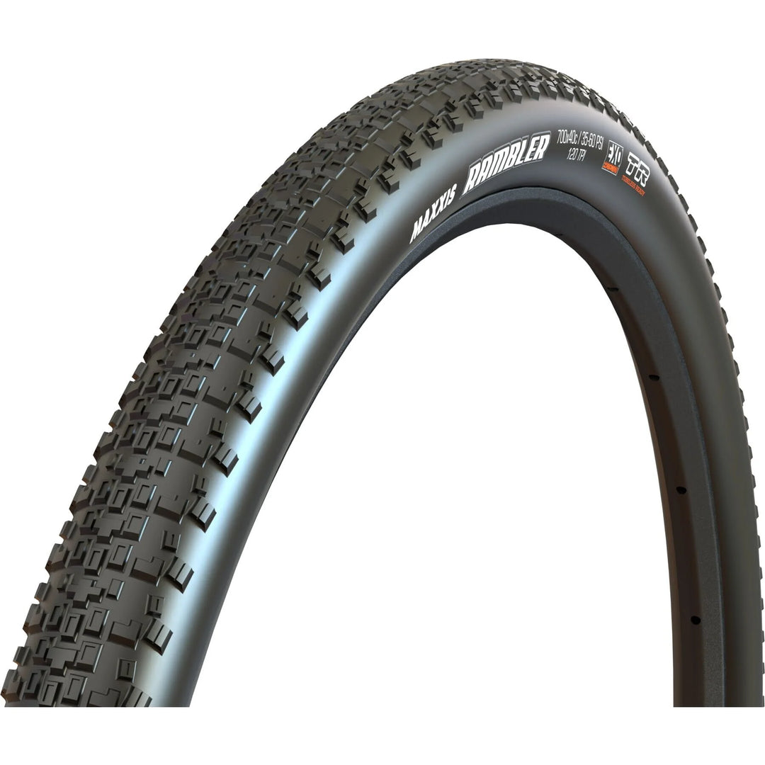 Maxxis Rambler 700 x 50C 120 TPI Folding Dual Compound EXO Tubeless Tyre