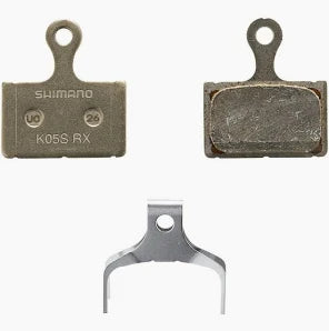 K05S-RX disc pads & spring, steel resin