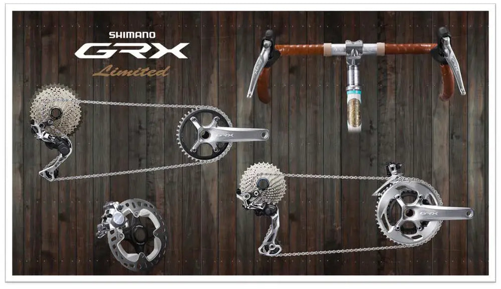 Shimano GRX Limited Silver Groupset 2x11 RX810 170mm